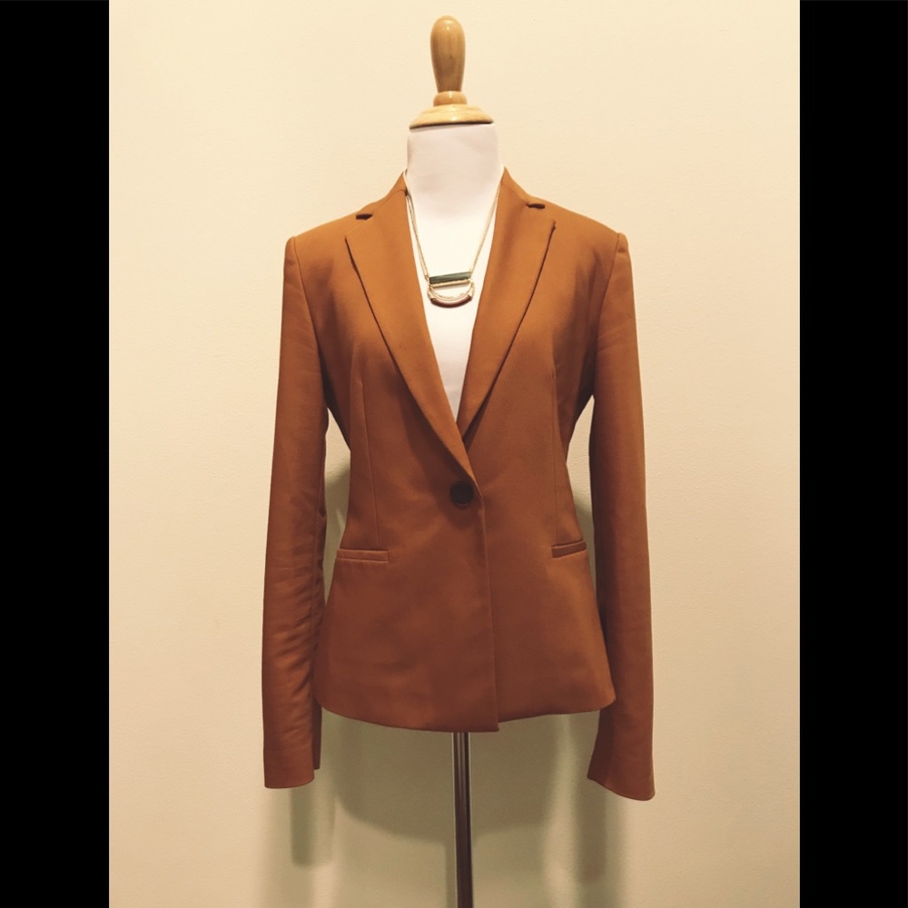 Zara Mustard Yellow Blazer Size Small